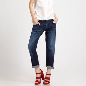 Citizens Of Humanity Dark Blue Boyfriend Jeans